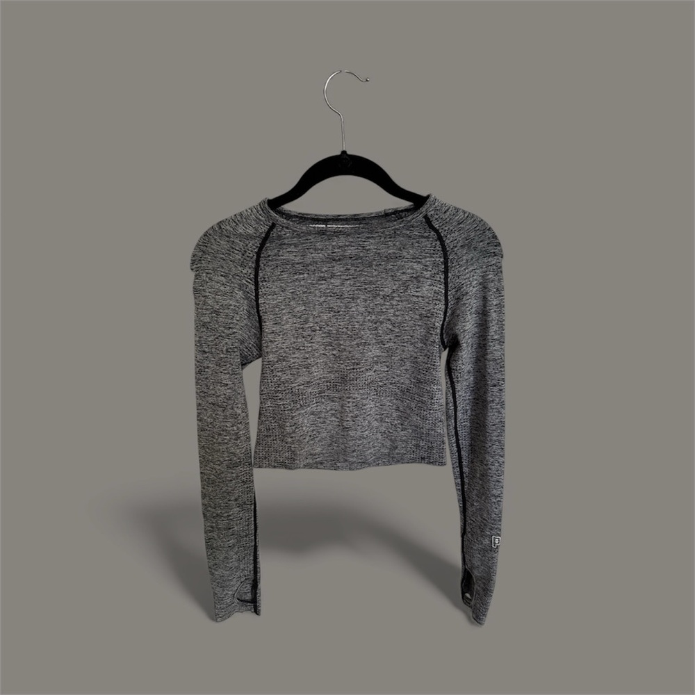 Victoria's Secret Gray Crop Top